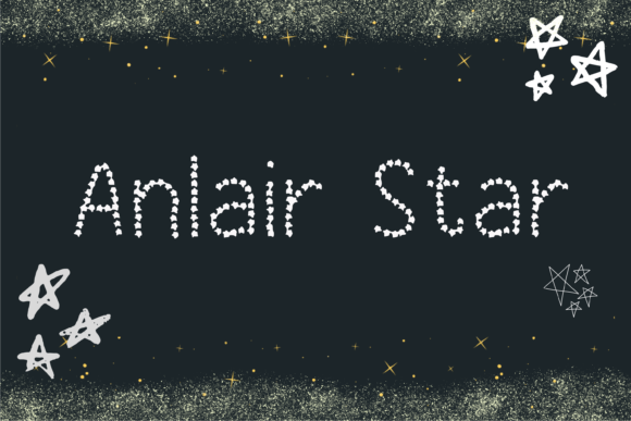 Alnair Star: A Playful Typeface for Digital Creativity