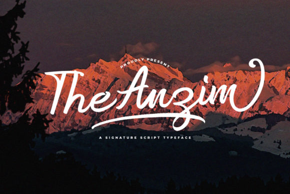 Anzim: The Handwritten Font That Elevates Your Campaigns