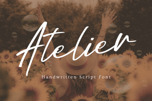 Atelier: A Handwritten Font for Modern Web Design
