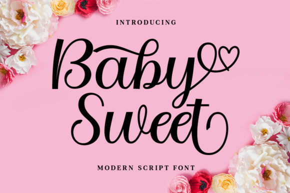 Baby Sweet: A Playful Script Font for Branding and Design