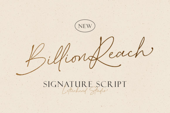 Billion Reach Font for Elegant Web Design
