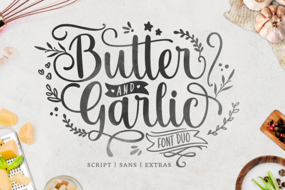 Butter and Garlic Font for Professional Branding