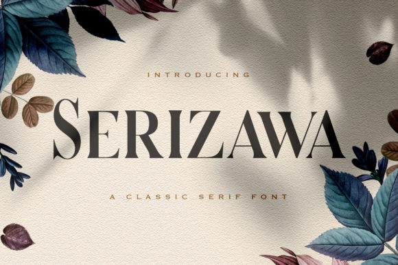Discover the Timeless Elegance of Serizawa Serif Font