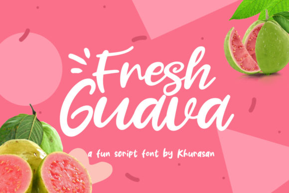 Fresh Guava Font for Elegant Campaign Design