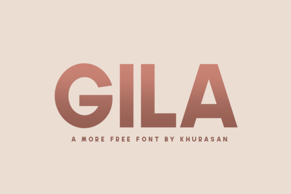 Gila: A Modern Sans Serif Font for Creative Makers