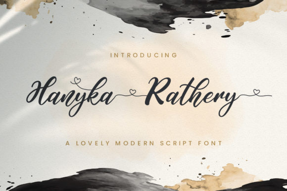 Hanyka Rathery: The Romantic Script Font for Impactful Campaigns