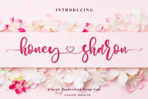 Honey Sharon: A Modern Script Font for Handmade Creations