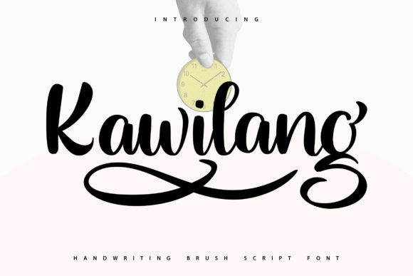 Kawilang: The Bold Handwritten Font for Standout Digital Design