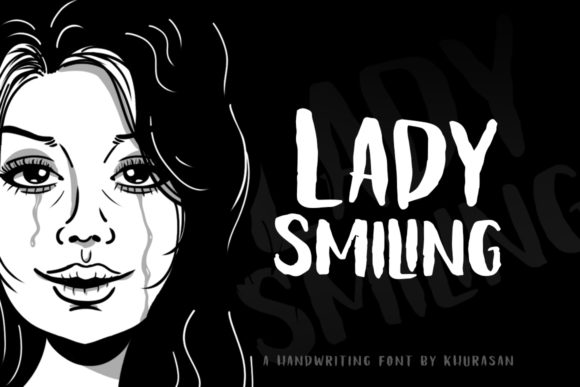 Lady Smiling: A Quirky Script Font for Creative Branding