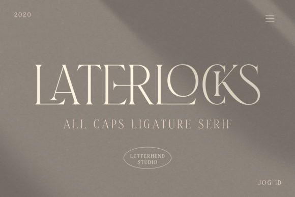 Laterlocks: A Sophisticated Serif Font for Modern Branding