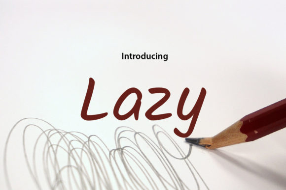 Lazy Font for Professional and Elegant Branding