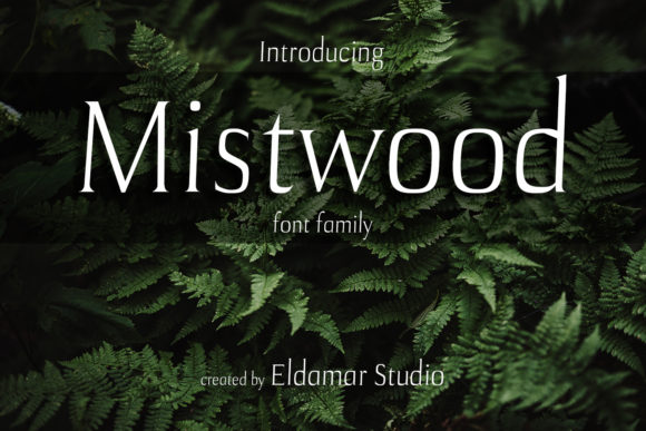 Mistwood Serif Font for Clean and Modern Campaign Design
