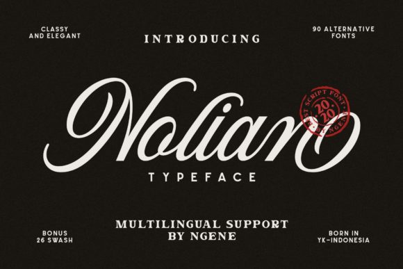Nolian: The Elegant Script Font for Impactful Campaigns