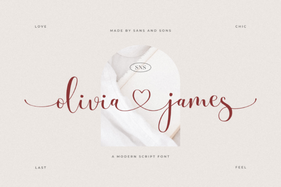 Olivia James: A Romantic Script Font for Web Design