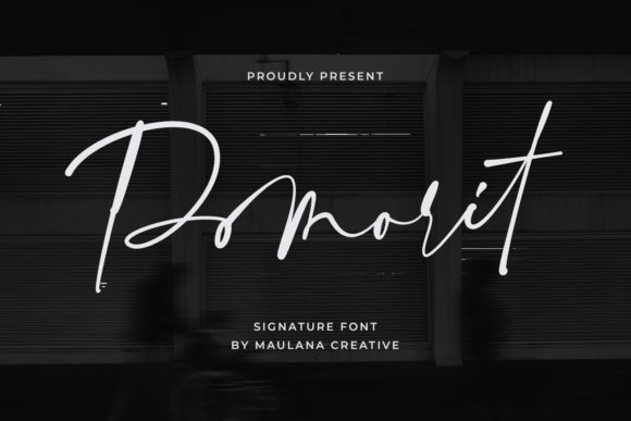 Pomorit – A Stylish Script Font for Professional Branding