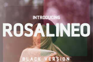 Rosalineo Black: A Modern Sans Serif Font for Professional Branding