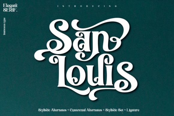 San Louis: A Serif Font That Elevates Editorial Design