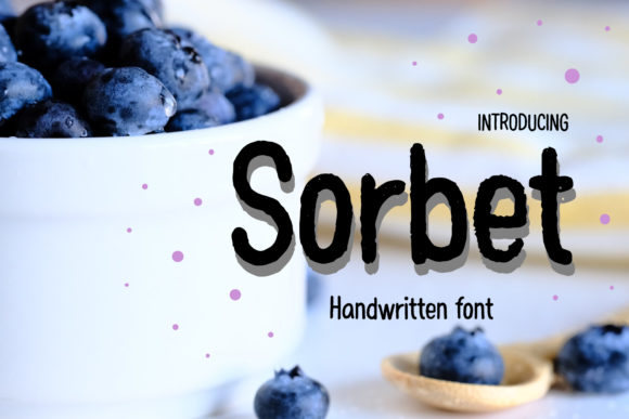 Sorbet: A Handwritten Font That Elevates Your Creative Projects