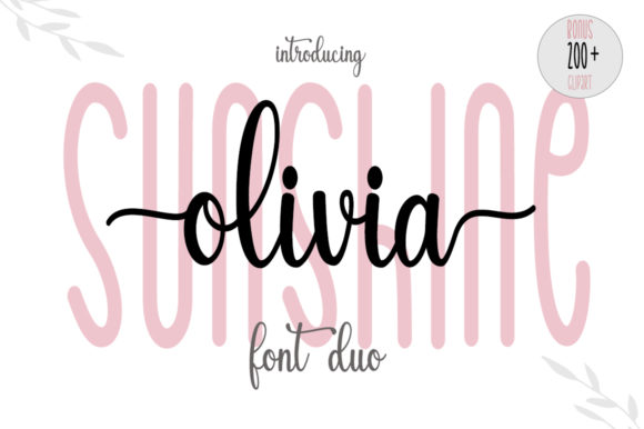 Sunshine Olivia: A Script Font That Elevates Branding