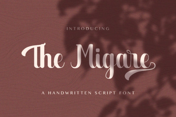 The Migare: A Flowing Font That Elevates Your Brand