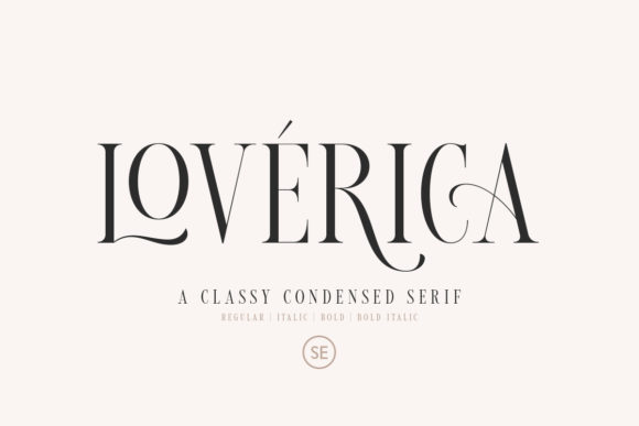 Upgrade Your Brand with the Lovérica Serif Font