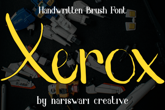 Xerox: A Sweet Script Font for Creative Projects